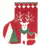 Shelly Tribbey Designs - Elegant Reindeer Mini Sock